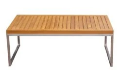 OUTFLEXX Ecklounge, Natur/grau, Edelstahl/Teak, 4 Personen, Inklusive Tisch 110 X 60 Cm, Lehne Links -Kettler Verkäufe 21655 4.JPG