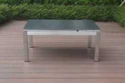 OUTFLEXX Multifunktionstisch, Grau Marmoriert, Glaskeramik / Edelstahl, 100/118x70/90x45/60cm, Platten Mehrfach Verstellbar -Kettler Verkäufe 21657 14.JPG