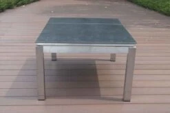 OUTFLEXX Multifunktionstisch, Grau Marmoriert, Glaskeramik / Edelstahl, 100/118x70/90x45/60cm, Platten Mehrfach Verstellbar -Kettler Verkäufe 21657 16.JPG