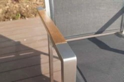 OUTFLEXX Stapelsessel, Schwarz, FSC-Teak / Edelstahl / Textilene, 63x57x93 Cm -Kettler Verkäufe 21670 9.JPG