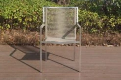 OUTFLEXX Stapelsessel, Grau, Edelstahl / Rope, 63x57x91 Cm -Kettler Verkäufe 21671 2.JPG