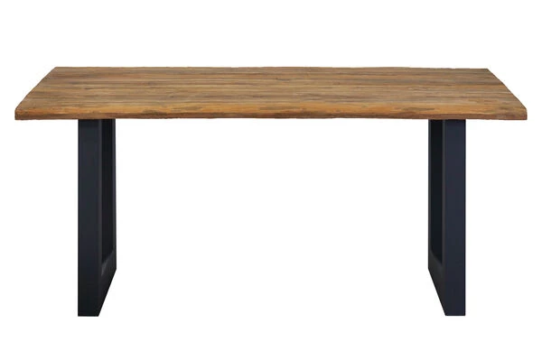 OUTFLEXX Trui Esstisch, Natur/anthrazit, Alu/recycled FSC-Teak, 200 X 100 Cm, U-Gestell 4 OUTFLEXX Trui Esstisch, Natur/anthrazit, Alu/recycled FSC-Teak, 200 X 100 Cm, U-Gestell – Bild 2