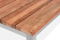 OUTFLEXX Classic Esstisch, Silber/natur, Edelstahl/recycled FSC-Teak, 220 X 100 Cm -Kettler Verkäufe 21706 04.jpg