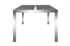 OUTFLEXX Esstisch, Grau, Granit / Edelstahl, 200x100 Cm, 2 Teilige Tischplatte 15 OUTFLEXX Esstisch, Grau, Granit / Edelstahl, 200x100 Cm, 2 Teilige Tischplatte -Kettler Verkäufe 21743 11.JPG