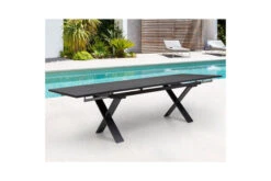 OUTFLEXX Ausziehtisch, Anthrazit, Alu/Spraystone, 180/280x100cm, Schubladenauszug -Kettler Verkäufe 21751 9.jpg