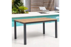 OUTFLEXX Ausziehtisch, Anthrazit Matt, Alu/FSC-Teak, 150/210x90cm, Synchronauszug Mit Butterfly-Funktion -Kettler Verkäufe 21778 1.jpg