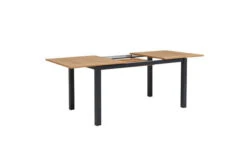 OUTFLEXX Ausziehtisch, Anthrazit Matt, Alu/FSC-Teak, 150/210x90cm, Synchronauszug Mit Butterfly-Funktion -Kettler Verkäufe 21778 4.jpg