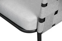 OUTFLEXX Ecklounge, Anthrazit Matt/hellgrau, Alu/Spuncrylic, 3-tlg., Tisch 76x76cm 4-5 Pers -Kettler Verkäufe 21793 8.jpg