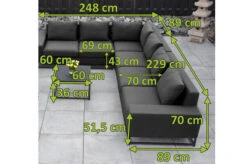 OUTFLEXX June Ecklounge, Schwarz/sooty, Alu/Sunbrella, 6-7 Personen, Inkl. 2 Loungetischen -Kettler Verkäufe 21837 mass 1.jpg