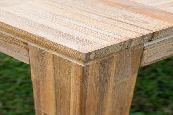 OUTFLEXX Esstisch, Natur, Akazie, 200 X 100 Cm, Teak-Optik 6 OUTFLEXX Esstisch, Natur, Akazie, 200 X 100 Cm, Teak-Optik – Bild 4