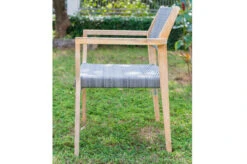 OUTFLEXX Armlehnensessel, Natur/grau, Akazie/Geflecht, 60 X 56 X 83,5 Cm, Stapelbar -Kettler Verkäufe 21918 3.jpg