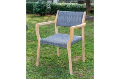 OUTFLEXX Armlehnensessel, Natur/grau, Akazie/Geflecht, 60 X 56 X 83,5 Cm, Stapelbar -Kettler Verkäufe 21918 4.jpg