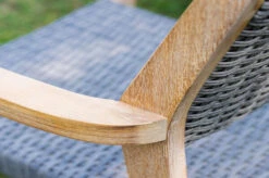 OUTFLEXX Armlehnensessel, Natur/grau, Akazie/Geflecht, 60 X 56 X 83,5 Cm, Stapelbar -Kettler Verkäufe 21918 6.jpg