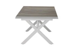 SIENA GARDEN Sincro Ausziehtisch, Matt Weiß-grau/washed Grey, Alu/Keramik, 200/260x100 Cm, Synchroner Auszugsmechanismus -Kettler Verkäufe 21998 10.jpg