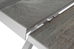 SIENA GARDEN Sincro Ausziehtisch, Matt Weiß-grau/washed Grey, Alu/Keramik, 200/260x100 Cm, Synchroner Auszugsmechanismus -Kettler Verkäufe 21998 6.jpg