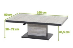 SIENA GARDEN Bellani Lifttisch, Matt Anthrazit/pine Grey, Alu/Keramik, 160x90x50-72 Cm, Stufenlos Verstellbar -Kettler Verkäufe 22004 5.jpg
