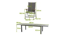 SIENA GARDEN Savina XL/Kingston Esstischgarnitur, Matt Graphit/grau/wood Look, Alu/Teak/Keramik/Texfabric, Tisch 220/340x108 Cm, 6 Multipos. 16 SIENA GARDEN Savina XL/Kingston Esstischgarnitur, Matt Graphit/grau/wood Look, Alu/Teak/Keramik/Texfabric, Tisch 220/340x108 Cm, 6 Multipos. -Kettler Verkäufe 22035 5.jpg