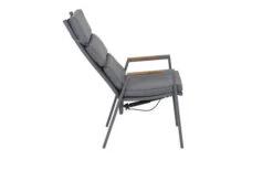 SIENA GARDEN Savona/Kingston Esstischgarnitur, Matt Graphit/grau/wood Look, Alu/Teak/Keramik/Texfabric, Tisch 220/340x108 Cm, 10 Stapelsessel -Kettler Verkäufe 22052 6.jpg