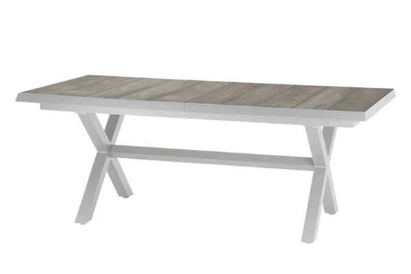 SIENA GARDEN Corido/Sincro Esstischgarnitur, Ice Grey/weiß Grau, Alu/Gardino®-Geflecht/Keramik, Ausziehtisch 200/260x100 Cm, 4 Dining Move Sessel 14 SIENA GARDEN Corido/Sincro Esstischgarnitur, Ice Grey/weiß Grau, Alu/Gardino®-Geflecht/Keramik, Ausziehtisch 200/260x100 Cm, 4 Dining Move Sessel – Bild 12