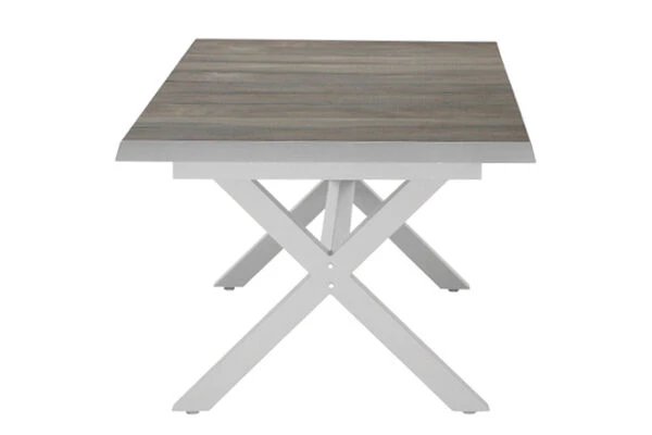 SIENA GARDEN Corido/Sincro Esstischgarnitur, Ice Grey/weiß Grau, Alu/Gardino®-Geflecht/Keramik, Ausziehtisch 200/260x100 Cm, 4 Dining Move Sessel 17 SIENA GARDEN Corido/Sincro Esstischgarnitur, Ice Grey/weiß Grau, Alu/Gardino®-Geflecht/Keramik, Ausziehtisch 200/260x100 Cm, 4 Dining Move Sessel – Bild 15