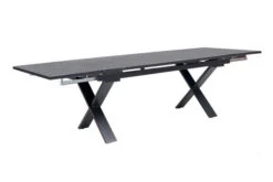 OUTFLEXX Esstischgarnitur, OUTFLEXX® Anthrazit Matt, Alu / Spraystone / Teak, Tisch 180/280x100cm, 10 Multipositionssessel -Kettler Verkäufe 22126 6.jpg