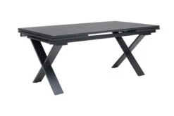 OUTFLEXX Esstischgarnitur, OUTFLEXX® Anthrazit Matt, Alu / Spraystone / Teak, Tisch 180/280x100cm, 10 Multipositionssessel -Kettler Verkäufe 22126 8.jpg