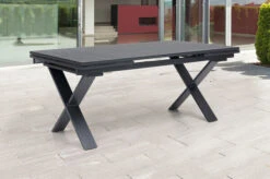 OUTFLEXX Esstischgarnitur, OUTFLEXX® Anthrazit Matt, Alu / Spraystone / Textil, Tisch 180/280x100cm, 10 Multipositionssessel -Kettler Verkäufe 22135 4.jpg