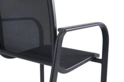 OUTFLEXX Esstischgarnitur, OUTFLEXX® Anthrazit Matt, Alu / HPL / Textil, Tisch 180/280x100cm, 6 Sessel, Stapelbar -Kettler Verkäufe 22164 17.jpg