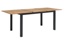 OUTFLEXX Esstischgarnitur, OUTFLEXX® Anthrazit Matt, Alu / Teak / Textil, Tisch 150/210x90cm, 4 Sessel, Stapelbar -Kettler Verkäufe 22182 8.jpg