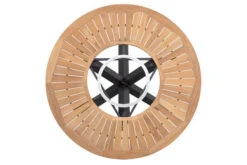 OUTFLEXX Esstischgarnitur, OUTFLEXX® Anthrazit Matt, Alu / Teak / Textil, Esstisch Ø 150 Cm, 5 Multipositionssessel -Kettler Verkäufe 22200 8.jpg