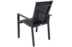 OUTFLEXX Esstischgarnitur, OUTFLEXX® Anthrazit Matt, Alu / Teak / Textil, Esstisch Ø 150 Cm, 5 Stapelsessel -Kettler Verkäufe 22203 11.jpg