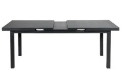 OUTFLEXX Premium Esstischgarnitur, OUTFLEXX® Anthrazit Matt, Alu / Glas / Teak, Tisch 180/240x100cm, 6 Multipositionssessel -Kettler Verkäufe 22205 8.jpg