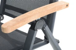 OUTFLEXX Premium Esstischgarnitur, OUTFLEXX® Anthrazit Matt, Alu / Glas / Teak, Tisch 180/240x100cm, 4 Stapelsessel, 2 Multipo -Kettler Verkäufe 22209 17.jpg