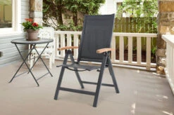 OUTFLEXX Premium Esstischgarnitur, OUTFLEXX® Anthrazit Matt, Alu / Glas / Teak, Tisch 180/240x100cm, 4 Stapelsessel, 2 Multipo -Kettler Verkäufe 22209 3.jpg