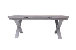 OUTFLEXX Esstischgarnitur, Silber, Alu / HPL / Textil, Tisch 180/280x100cm, 10 Multipositionssessel 28 OUTFLEXX Esstischgarnitur, Silber, Alu / HPL / Textil, Tisch 180/280x100cm, 10 Multipositionssessel -Kettler Verkäufe 22222 11.jpg