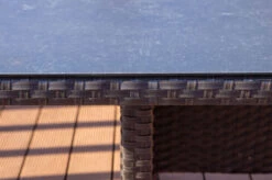 OUTFLEXX Esstisch, Braun, Polyrattan, 200x95cm, Tischplatte Spraystone, 6mm, Aufliegend 9 OUTFLEXX Esstisch, Braun, Polyrattan, 200x95cm, Tischplatte Spraystone, 6mm, Aufliegend -Kettler Verkäufe 22287 3.jpg