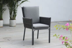 OUTFLEXX Mermaid Dining Sessel, Anthrazit, Aluminium/XL Geflecht57x63x89 Cm , Inkl. Polster -Kettler Verkäufe 22304 1.jpg