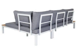 OUTFLEXX Ecklounge, Weiß/anthrazit, Aluminium/Polyester, FSC-Akazie, 4 Personen, Inkl. Polster -Kettler Verkäufe 22365 weiss 04.jpg