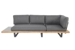 OUTFLEXX Ecklounge, Anthrazit/stone Grey, Aluminium/Akazie In Teakoptik, Für 5 Personen, Inkl. Polster -Kettler Verkäufe 22367 12.jpg