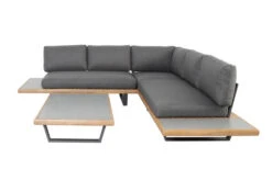 OUTFLEXX Ecklounge, Anthrazit/stone Grey, Aluminium/Akazie In Teakoptik, Für 5 Personen, Inkl. Polster -Kettler Verkäufe 22367 3.jpg