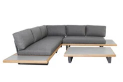 OUTFLEXX Ecklounge, Anthrazit/stone Grey, Aluminium/Akazie In Teakoptik, Für 5 Personen, Inkl. Polster -Kettler Verkäufe 22367 4.jpg