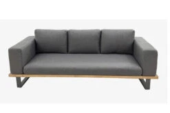 OUTFLEXX Loungeset, Aluminium Mit Sunproof Olefin, FSC Akazie, Gepolstert In Grau, Für 3-4 Personen -Kettler Verkäufe 22368 12.jpg