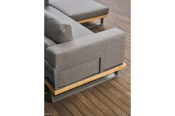 OUTFLEXX Loungeset, Aluminium Mit Sunproof Olefin, FSC Akazie, Gepolstert In Grau, Für 3-4 Personen -Kettler Verkäufe 22368 4.jpg
