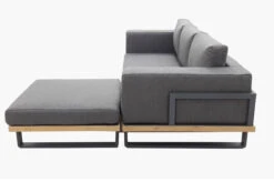 OUTFLEXX Loungeset, Aluminium Mit Sunproof Olefin, FSC Akazie, Gepolstert In Grau, Für 3-4 Personen -Kettler Verkäufe 22368 7.jpg