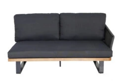 OUTFLEXX Ecklounge, Anthrazit, Geflecht/Akazie, 5 Personen, Inkl. Polster In Anthrazit Und Kaffeetisch 75x75 Cm -Kettler Verkäufe 22373 7.jpg