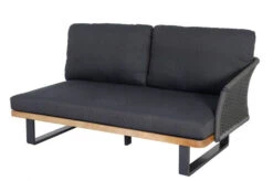 OUTFLEXX Ecklounge, Anthrazit, Geflecht/Akazie, 5 Personen, Inkl. Polster In Anthrazit Und Kaffeetisch 75x75 Cm -Kettler Verkäufe 22373 8.jpg