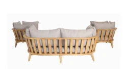 OUTFLEXX Loungeset, Hellgrau, Akazie, Teak-Look, Inkl. Polster, 4 Personen -Kettler Verkäufe 22379 15.jpg