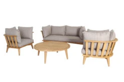 OUTFLEXX Loungeset, Hellgrau, Akazie, Teak-Look, Inkl. Polster, 4 Personen -Kettler Verkäufe 22379 6.jpg