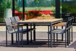 HARTMAN Fontaine Diningsessel, Anthrazit/schwarz, Alu/Teak, 63x59x86cm, FSC-Teak Armlehnen -Kettler Verkäufe 22437 1.jpg