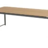 HARTMAN Fontaine Esstisch, Anthrazit/beige, Aluminium/Teak, 220x100cm, U-Gestell, FSC Teak -Kettler Verkäufe 22438 6.jpg